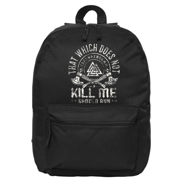 Viking Warrior That Which Doesnt Kill Me Veteran 16 in Basic Backpack