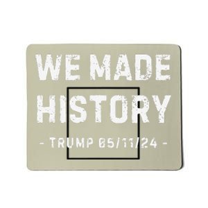 Victory Won Trump We Made History Greatest Comeback Comeback Mousepad