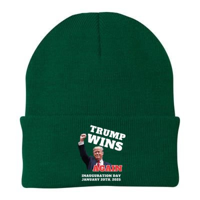 Victory Won Trump Inauguration Wins Again Keepsake Vance Knit Cap Winter Beanie