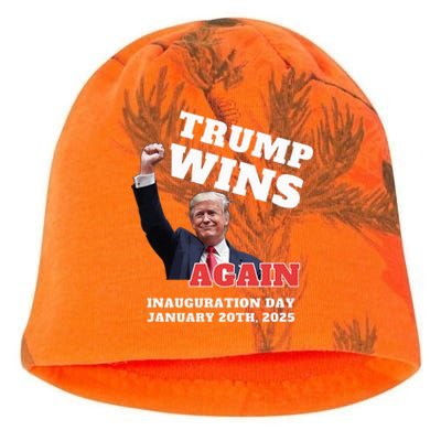 Victory Won Trump Inauguration Wins Again Keepsake Vance Kati - Camo Knit Beanie