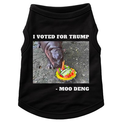 Victory Won Trump I Voted Moo Deng Prediction Garbage Legend Doggie Tank