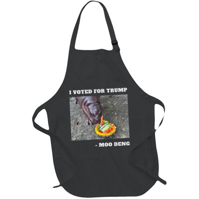 Victory Won Trump I Voted Moo Deng Prediction Garbage Legend Apron