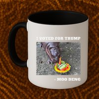 Victory Won Trump I Voted Moo Deng Prediction Garbage Legend Mug
