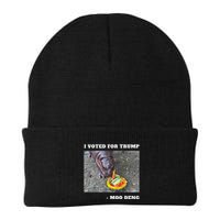 Victory Won Trump I Voted Moo Deng Prediction Garbage Legend Beanie