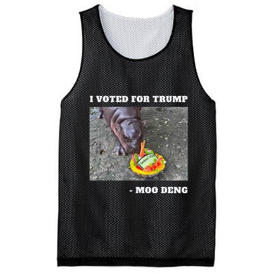 Victory Won Trump I Voted Moo Deng Prediction Garbage Legend Mesh Reversible Basketball Jersey Tank