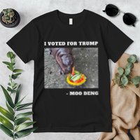 Victory Won Trump I Voted Moo Deng Prediction Garbage Legend Premium T-Shirt