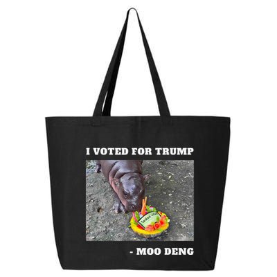Victory Won Trump I Voted Moo Deng Prediction Garbage Legend 25L Jumbo Tote