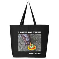 Victory Won Trump I Voted Moo Deng Prediction Garbage Legend 25L Jumbo Tote