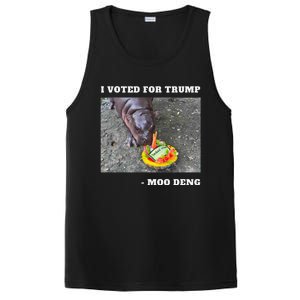 Victory Won Trump I Voted Moo Deng Prediction Garbage Legend PosiCharge Competitor Tank