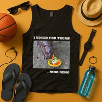 Victory Won Trump I Voted Moo Deng Prediction Garbage Legend Tank Top