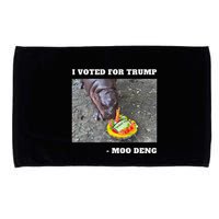 Victory Won Trump I Voted Moo Deng Prediction Garbage Legend Microfiber Hand Towel