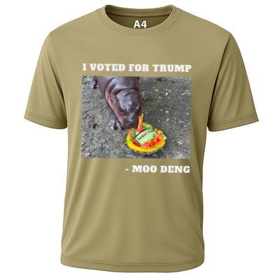 Victory Won Trump I Voted Moo Deng Prediction Garbage Legend Performance Shirt