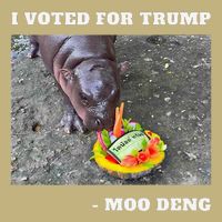 Victory Won Trump I Voted Moo Deng Prediction Garbage Legend Performance Shirt