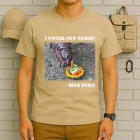 Victory Won Trump I Voted Moo Deng Prediction Garbage Legend T-Shirt