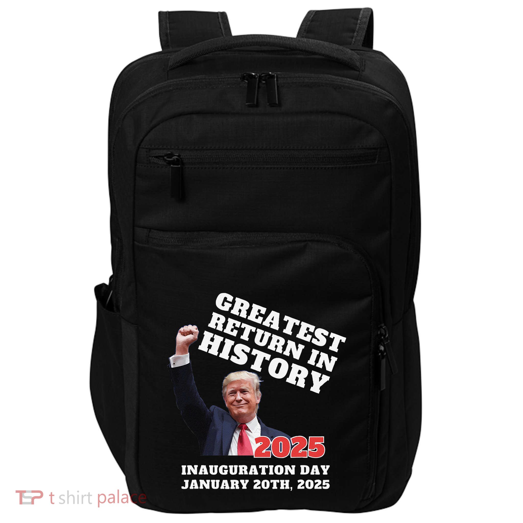 Victory Won Trump Greatest Return In History Garbage Impact Tech Backpack