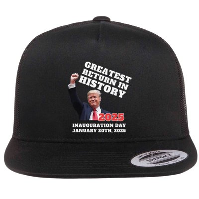 Victory Won Trump Greatest Return In History Garbage Flatbill Hat