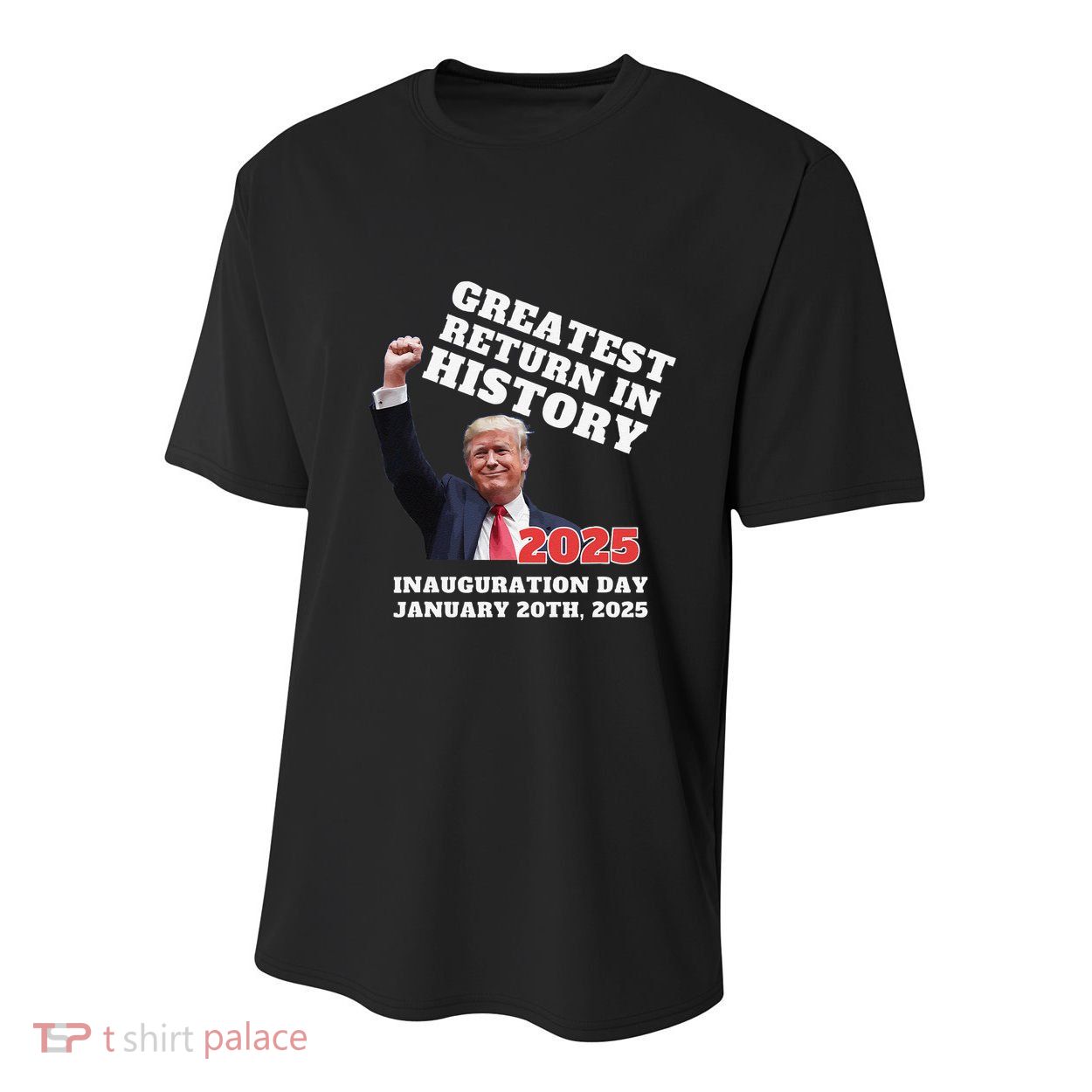 Victory Won Trump Greatest Return In History Garbage Youth Performance Sprint T-Shirt