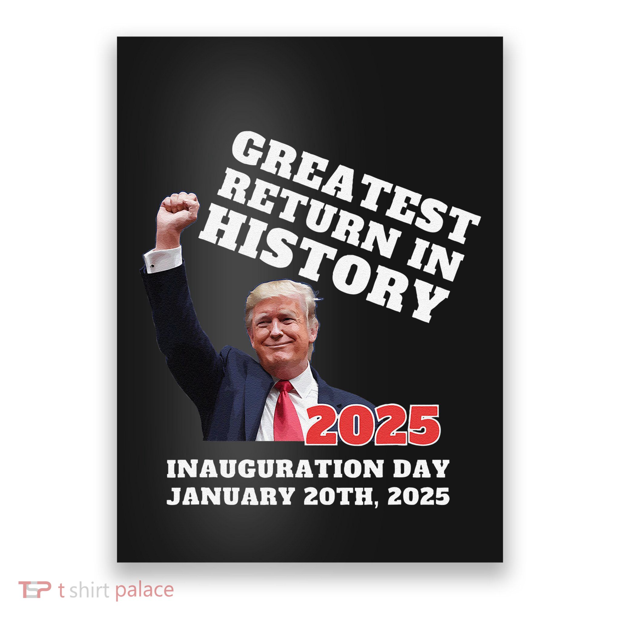 Victory Won Trump Greatest Return In History Garbage Poster