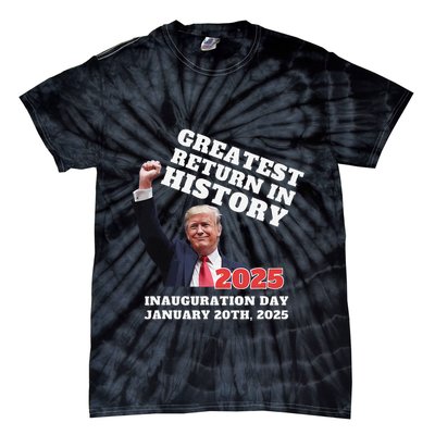 Victory Won Trump Greatest Return In History Garbage Tie-Dye T-Shirt