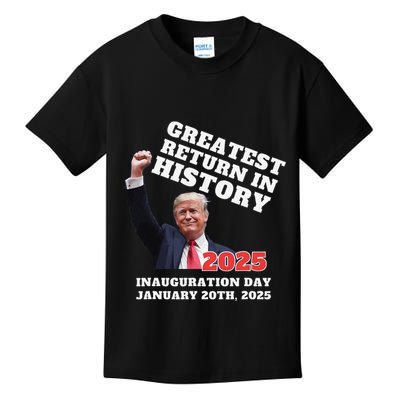 Victory Won Trump Greatest Return In History Garbage Kids T-Shirt