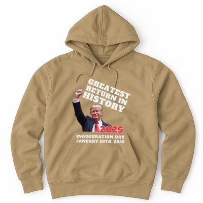 Victory Won Trump Greatest Return In History Garbage Hoodie