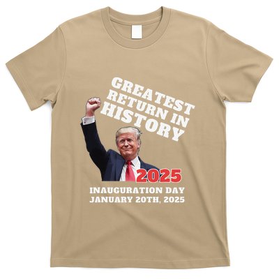 Victory Won Trump Greatest Return In History Garbage T-Shirt