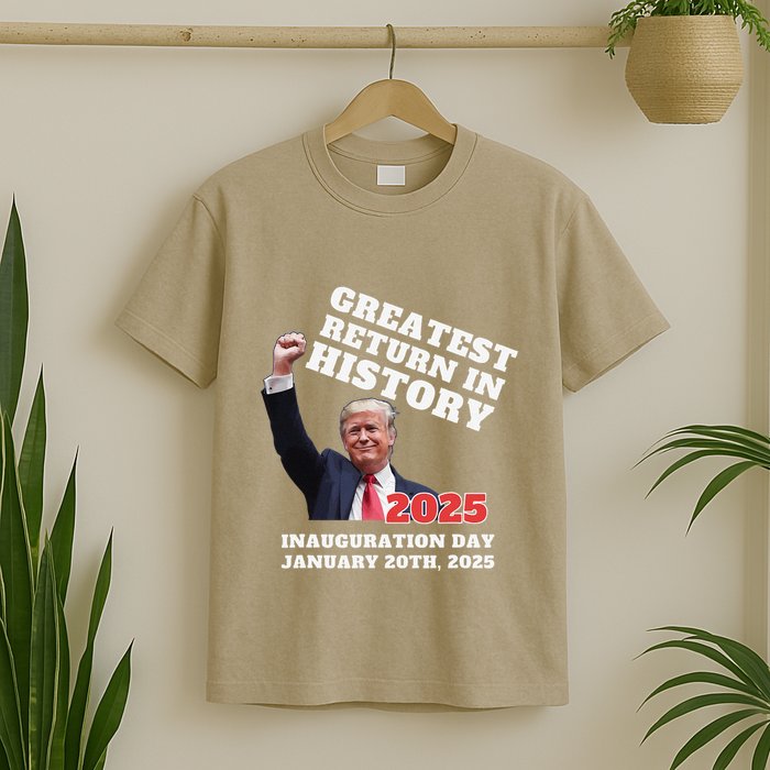 Victory Won Trump Greatest Return In History Garbage T-Shirt