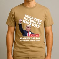 Victory Won Trump Greatest Return In History Garbage T-Shirt