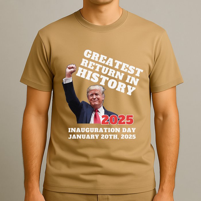 Victory Won Trump Greatest Return In History Garbage T-Shirt