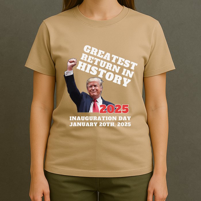 Victory Won Trump Greatest Return In History Garbage T-Shirt