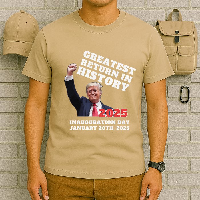 Victory Won Trump Greatest Return In History Garbage T-Shirt