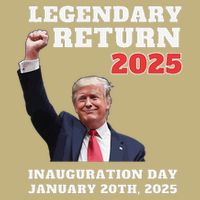 Victory Won Trump Legendary Return Felon Return Keepsake Cooling Performance Crew T-Shirt