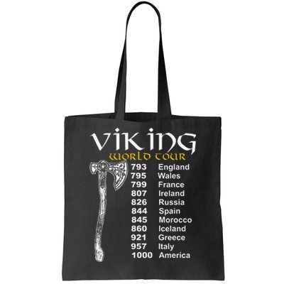 Viking World Tour Tote Bag