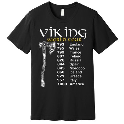 Viking World Tour Premium T-Shirt