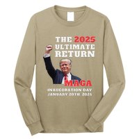 Victory Won Trump The 2025 Ultimate Return Outlaw Hillbilly Long Sleeve Shirt