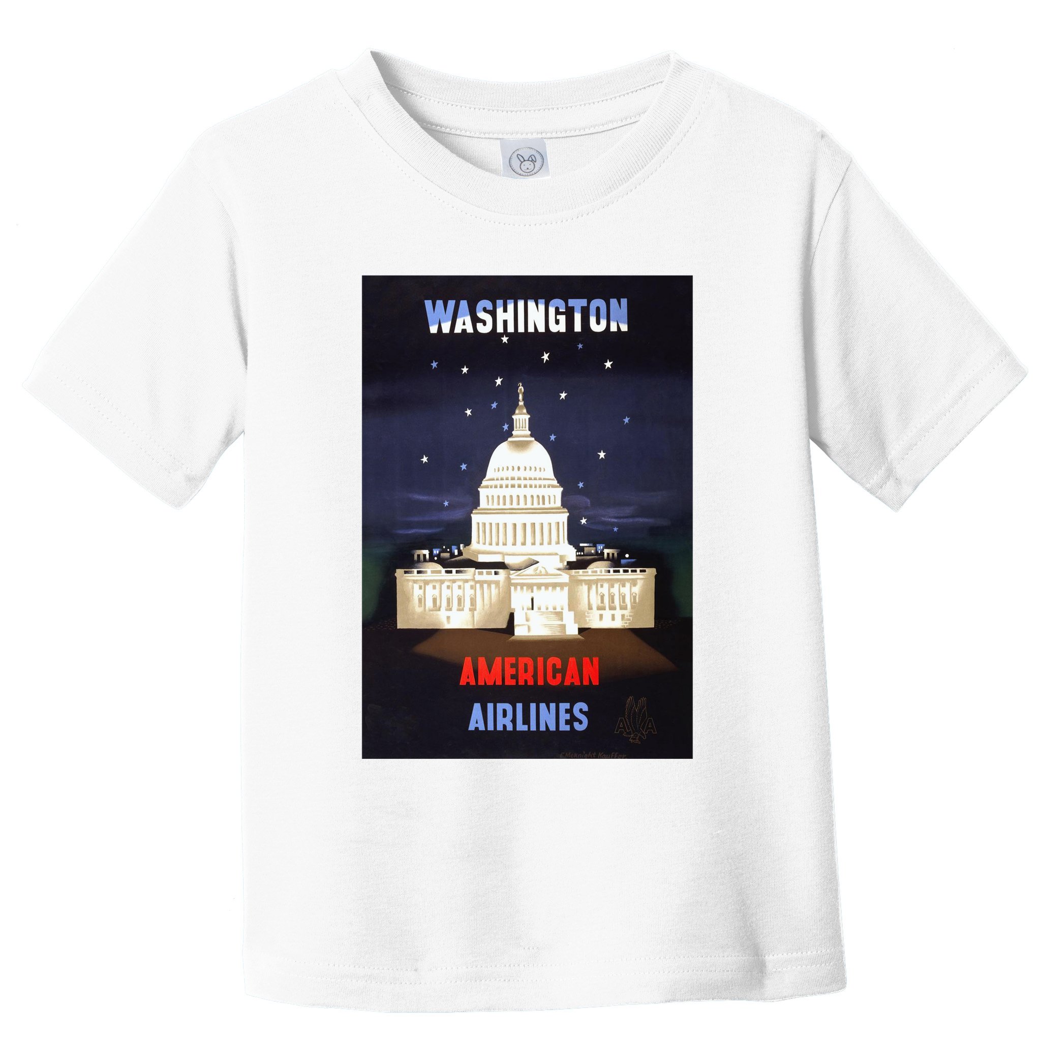 Vintage Washington Travel Poster Toddler T-Shirt