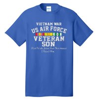 Vietnam War Us Air Force Son Veteran's Day Gift Tall T-Shirt