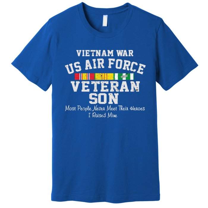 Vietnam War Us Air Force Son Veteran's Day Gift Premium T-Shirt