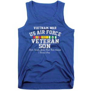 Vietnam War Us Air Force Son Veteran's Day Gift Tank Top