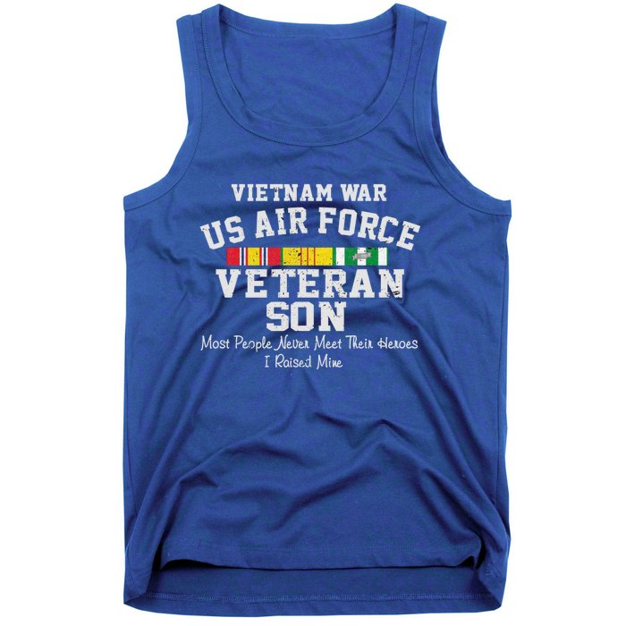 Vietnam War Us Air Force Son Veteran's Day Gift Tank Top