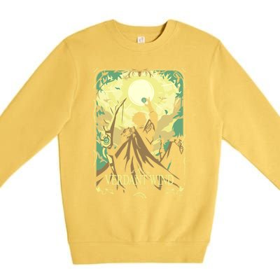 Verdant Wind Premium Crewneck Sweatshirt