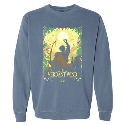 Verdant Wind Garment-Dyed Sweatshirt