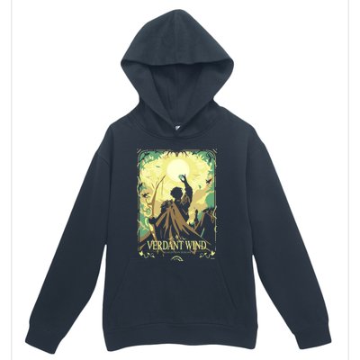 Verdant Wind Urban Pullover Hoodie