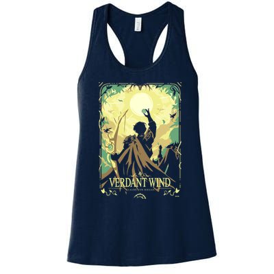 Verdant Wind Women's Racerback Tank