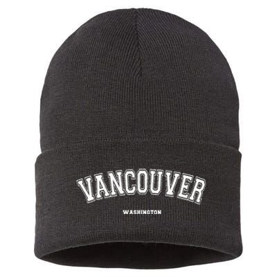 Vancouver Washington Sustainable Knit Beanie