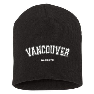 Vancouver Washington Short Acrylic Beanie