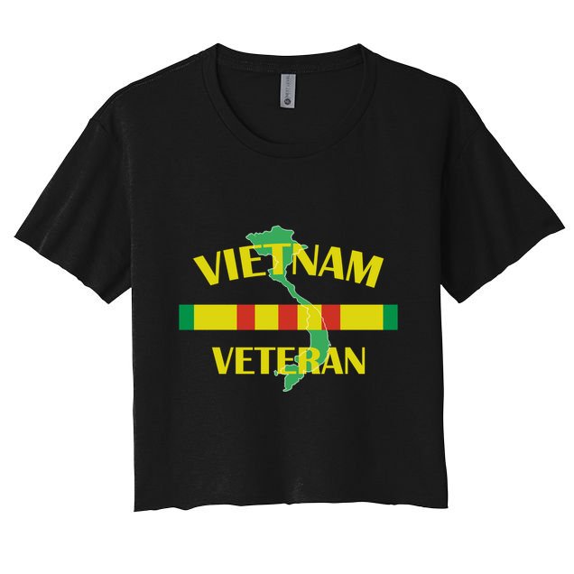 Vietnam War Veterans Day Commemoration Crop Top