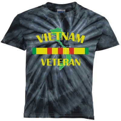 Vietnam War Veterans Day Commemoration Kids Tie-Dye T-Shirt