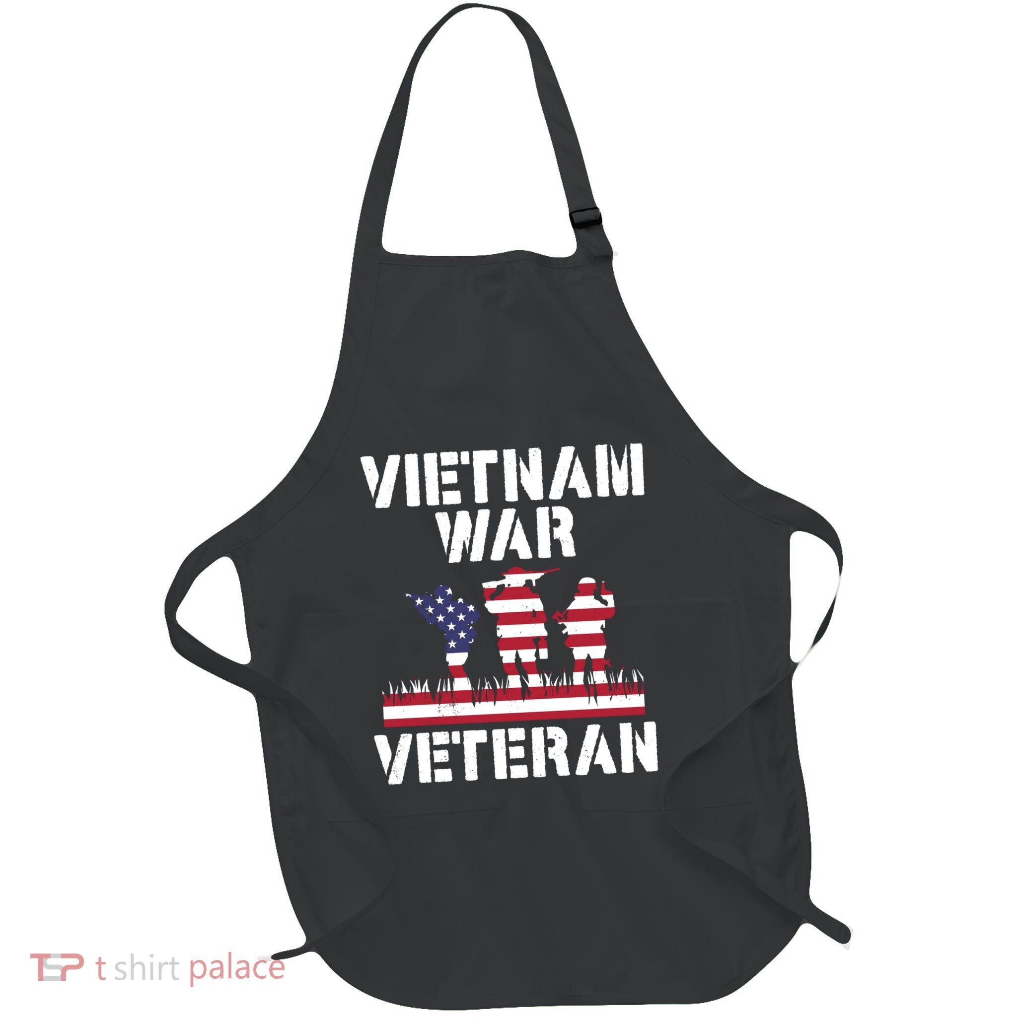 Vietnam War Veterans Appreciation Full-Length Apron With Pockets