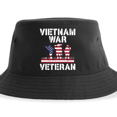 Vietnam War Veterans Appreciation Sustainable Bucket Hat